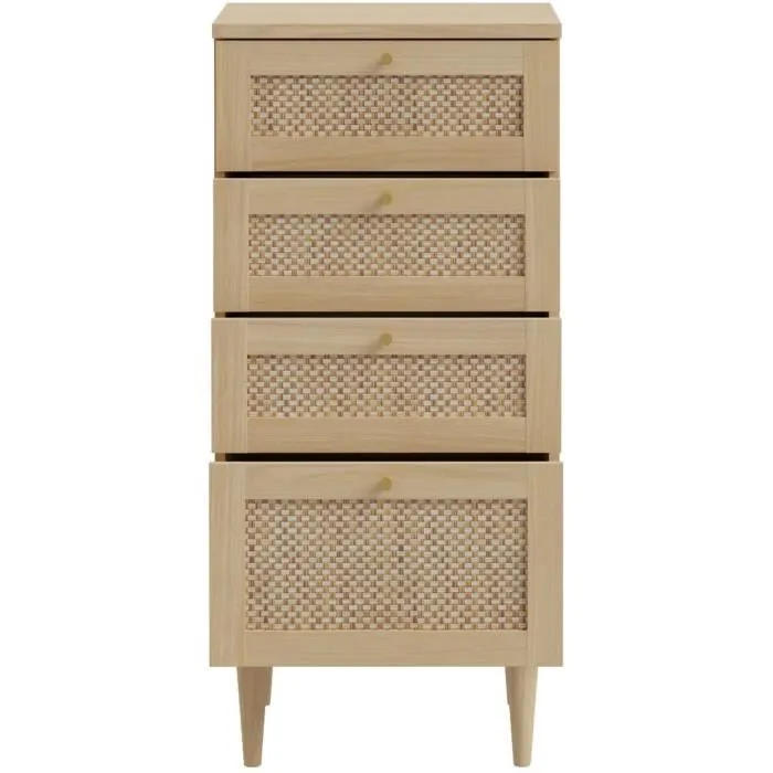 Commode Beige 50,4 x 41,4 x 108,8 cm Commode Beige 50,4 x 41,4 x 108,8 cm
