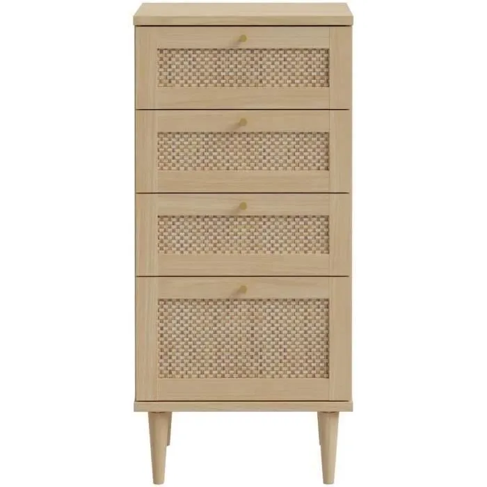 Commode Beige 50,4 x 41,4 x 108,8 cm Commode Beige 50,4 x 41,4 x 108,8 cm