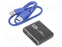 GEMBIRD Grabber Audio/Vidéo HDMI 1.4 USB 3.0 Noir