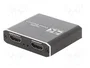 GEMBIRD Grabber Audio/Vidéo HDMI 1.4 USB 3.0 Noir