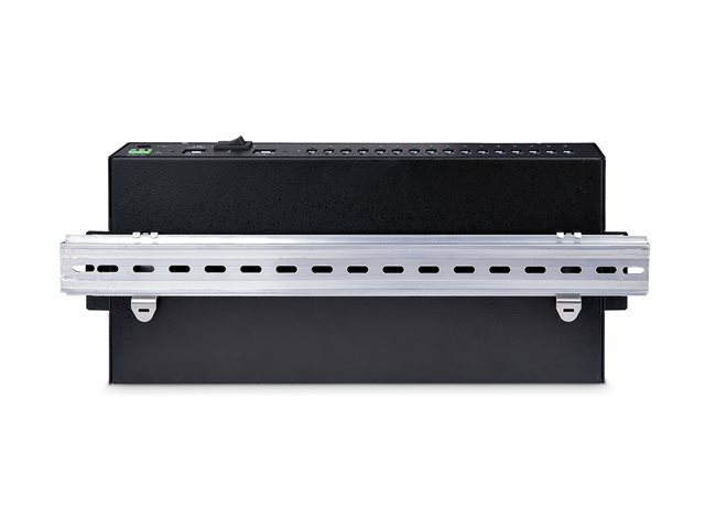 Startech.com Hub Industriel USB 3.0 16 Ports 5 Gbps Boîtier Métallique Startech.com Hub Industriel USB 3.0 16 Ports 5 Gbps Boîtier Métallique