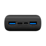 Phoenix Powerbank 20000mAh Externe USB-C PD QC Charge Rapide Noir