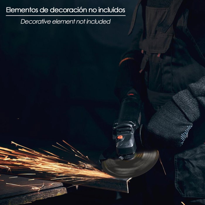 WOLFPACK LINEA PROFESIONAL Disque de coupe abrasif Inox 125x1x22,2 mm WOLFPACK LINEA PROFESIONAL Disque de coupe abrasif Inox 125x1x22,2 mm