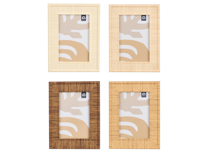 GIFTDECOR Lot de 24 cadres photo 10x15 assortis Beige, Crème, Marron