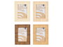 GIFTDECOR Lot de 24 cadres photo 10x15 assortis Beige, Crème, Marron