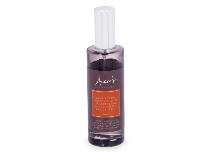 Acorde Aroma Hogar 70 ml Sauce et Thé Chai - Parfum d'Ambiance 4.5x16x4.5 cm (Set de 12)