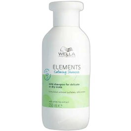 Wella Professionals ELEMENTS Shampooing apaisant naturel pour cuir chevelu sec ou délicat 250 ml
