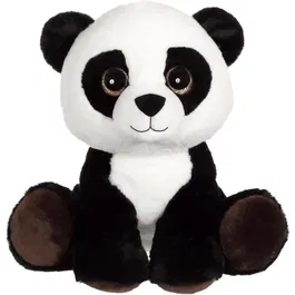 Gipsy - Panda 40 cm en peluche, Puppy Eyes Pets, yeux brillants expressifs, lavable à la main