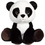 Gipsy - Panda 40 cm en peluche, Puppy Eyes Pets, yeux brillants expressifs, lavable à la main
