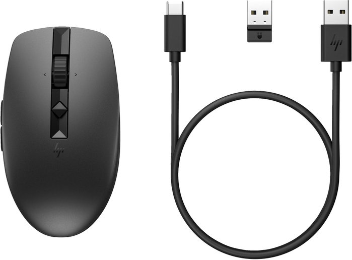 HP Souris silencieuse rechargeable 710 Noir HP Souris silencieuse rechargeable 710 Noir