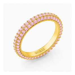 Guess Bague Ring Infinity JUBR04672JWYGFC56 Taille 56 Rose