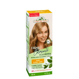 CORPORE SANO Crème Colorante au Henné Rubio