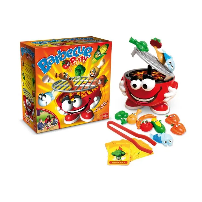 Goliath - Barbecue Party - Jeu de société pour enfants de 2 à 4 joueurs, à partir de 4 ans