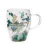 WIDDOP & CO Taza cristal flores secas Cenicienta Princesas Disney
