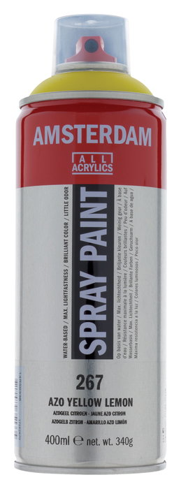 Amsterdam Spraypaint Amarillo Azo Limón 267 - 400 ml Amsterdam Spraypaint Amarillo Azo Limón 267 - 400 ml
