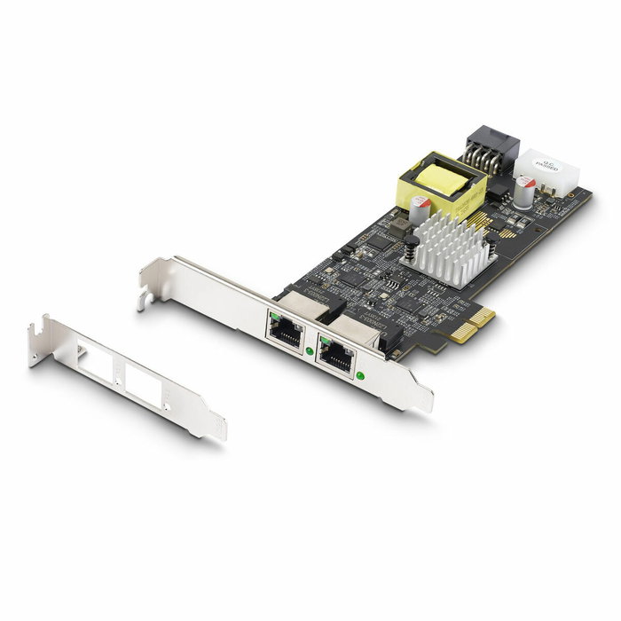 Startech PR22GIP Carte réseau 2 ports 2,5 Gbps PoE RJ-45 PCIe 2.0 x2 Startech PR22GIP Carte réseau 2 ports 2,5 Gbps PoE RJ-45 PCIe 2.0 x2
