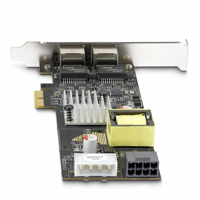 Startech PR22GIP Carte réseau 2 ports 2,5 Gbps PoE RJ-45 PCIe 2.0 x2 Startech PR22GIP Carte réseau 2 ports 2,5 Gbps PoE RJ-45 PCIe 2.0 x2