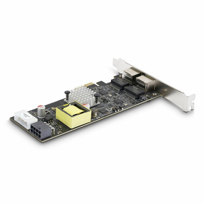 Startech PR22GIP Carte réseau 2 ports 2,5 Gbps PoE RJ-45 PCIe 2.0 x2 Startech PR22GIP Carte réseau 2 ports 2,5 Gbps PoE RJ-45 PCIe 2.0 x2