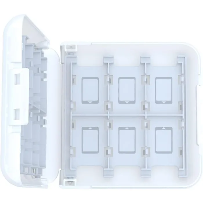 Hori Boîtier de Rangement 24 Cartes de Jeu pour Nintendo Switch 2 et Nintendo Switch - Design Pokémon Évoli Cottage Core