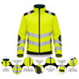 WOLFPACK LINEA PROFESIONAL Veste Softshell Haute Visibilité Jaune Fluo XXL