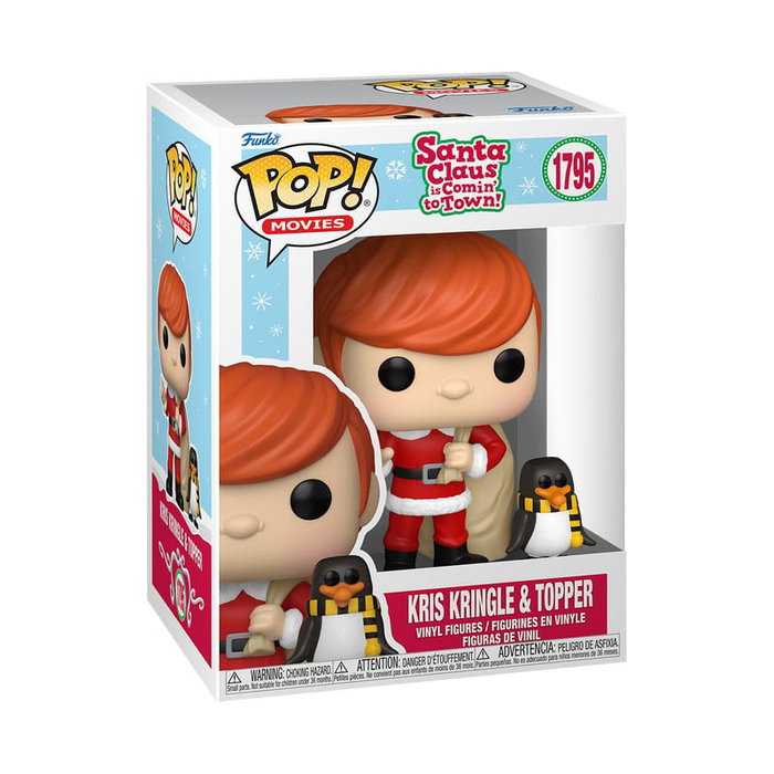 Santa Claus is Comin' to Town Figurine POP&Buddy TV Vinyl Kris w/Topper 9 cm Santa Claus is Comin' to Town Figurine POP&Buddy TV Vinyl Kris w/Topper 9 cm