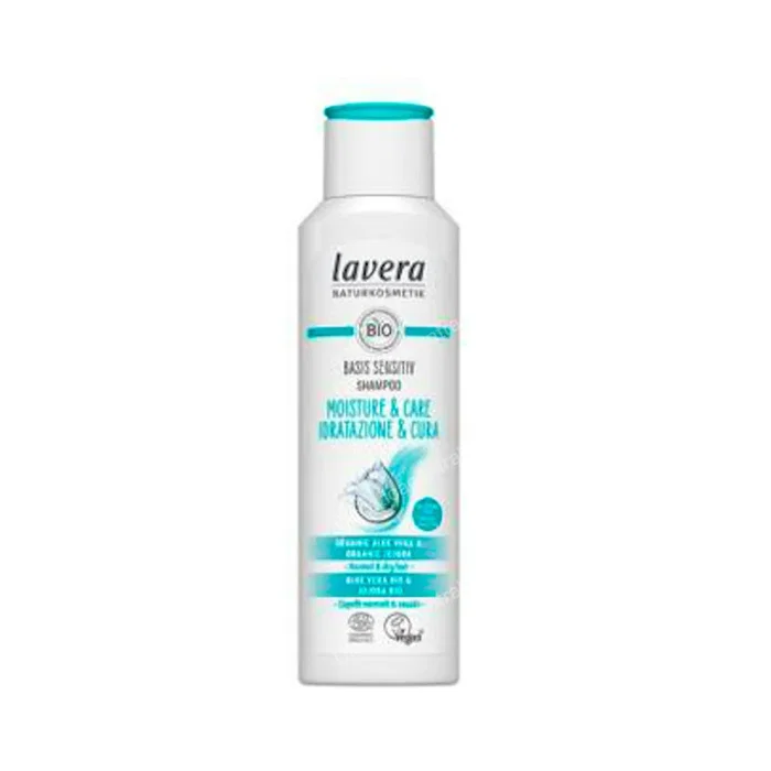 Lavera Basis Sensitiv Shampooing Hydratant et Nourrissant - 250 ml - Pour cheveux normaux à secs - Vegan et Certifié Ecocert Cosmos Organic Lavera Basis Sensitiv Shampooing Hydratant et Nourrissant - 250 ml - Pour cheveux normaux à secs - Vegan et Certifié Ecocert Cosmos Organic