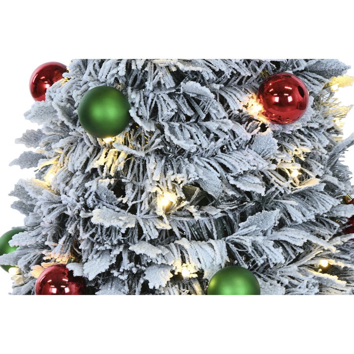 Sapin de Noël Home ESPRIT Vert PVC Enneigé