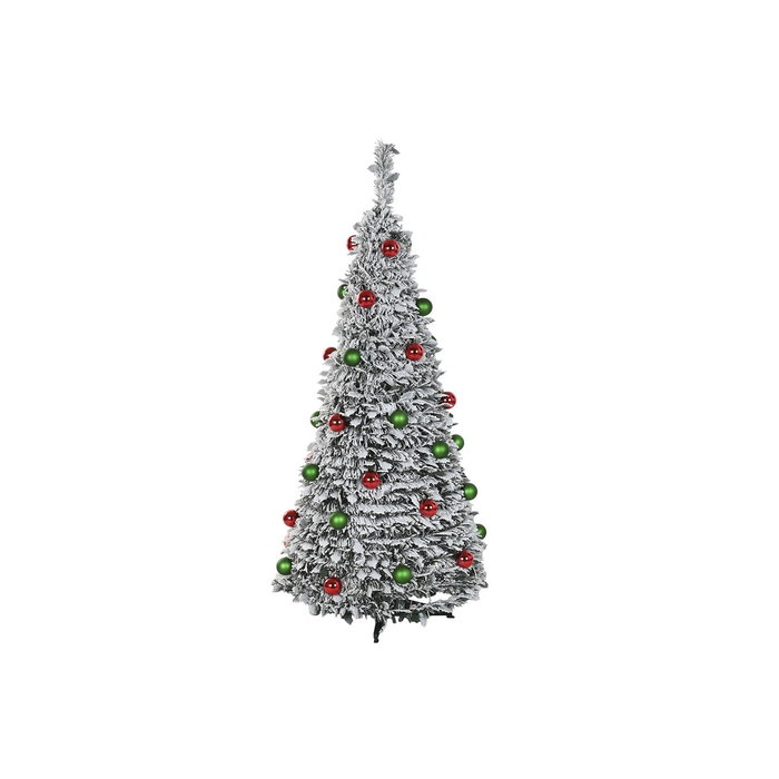 Sapin de Noël Home ESPRIT Vert PVC Enneigé