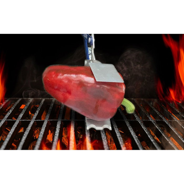 Massó Pinces à griller en acier inoxydable 46,5 cm pour barbecue Massó Pinces à griller en acier inoxydable 46,5 cm pour barbecue