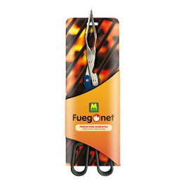 Massó Pinces à griller en acier inoxydable 46,5 cm pour barbecue