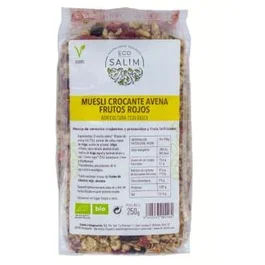 ECO SALIM BIO Muesli Crocante Avoine et Fruits Rouges