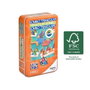 Cayro Domino Triangular Travel Metal Box