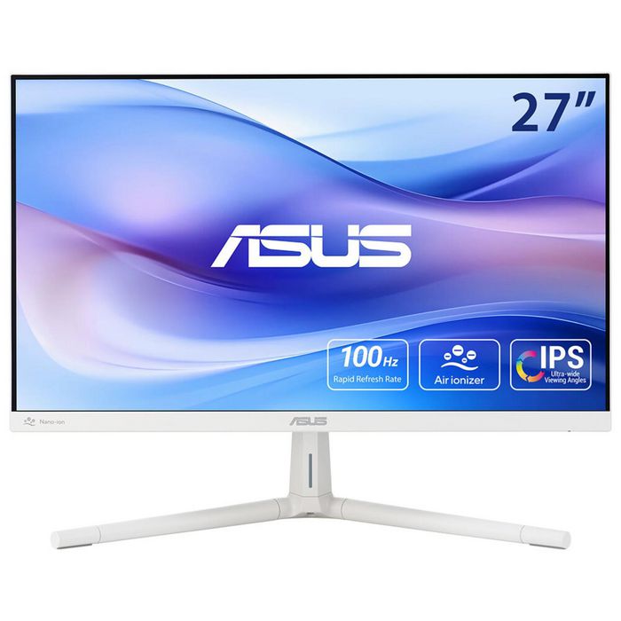 Asus VU279HFI-W, Moniteur 27 pouces Full HD IPS, 100 Hz, Blanc Asus VU279HFI-W, Moniteur 27 pouces Full HD IPS, 100 Hz, Blanc