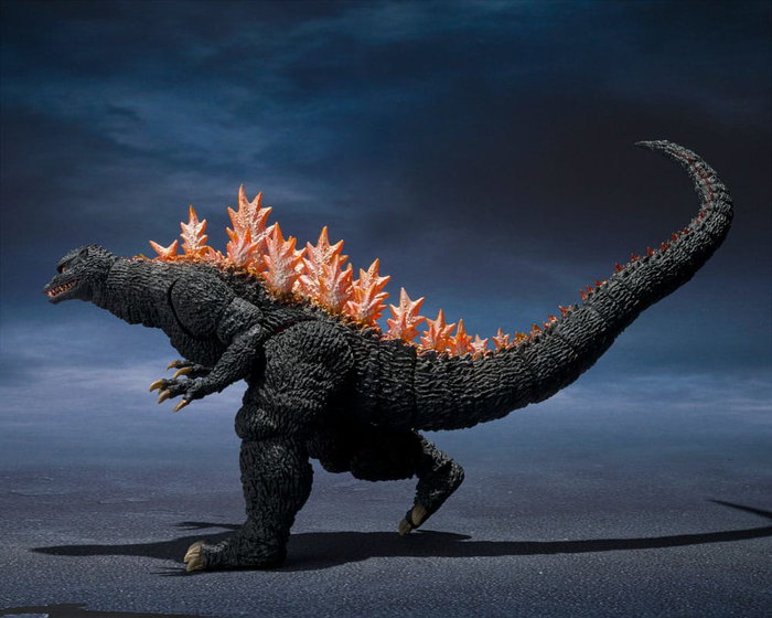 Bandai Tamashii Nations Godzilla: Final Wars figurine S.H.MonsterArts Godzilla Heat Ray Ver. vs. New Gotengo 16 cm