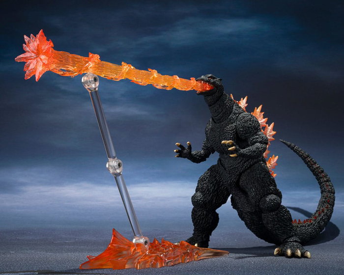 Bandai Tamashii Nations Godzilla: Final Wars figurine S.H.MonsterArts Godzilla Heat Ray Ver. vs. New Gotengo 16 cm