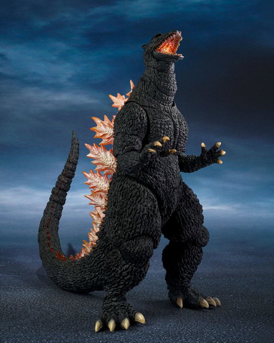 Bandai Tamashii Nations Godzilla: Final Wars figurine S.H.MonsterArts Godzilla Heat Ray Ver. vs. New Gotengo 16 cm