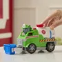 Spin Master - Figurine La Pat'Patrouille Rocky - Camion de Pompiers Fire Rescue avec Bac et Pince - Véhicule et Figurine Chiot - Jouet dès 3 ans