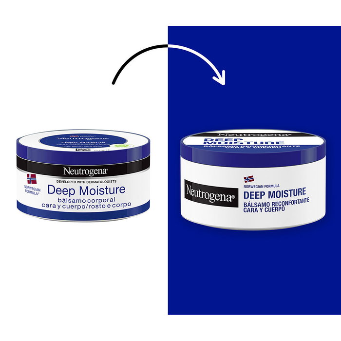 Neutrogena Baume HYDRATATION PROFONDE Visage, Mains et Corps, Formule Norvégienne, Pack 2 x 300 ml