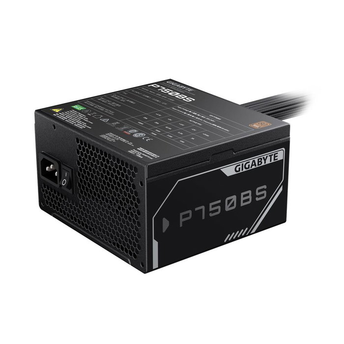 Gigabyte GP-P750BS Alimentation ATX 750W 80 Plus Bronze, ventilateur silencieux 120mm Gigabyte GP-P750BS Alimentation ATX 750W 80 Plus Bronze, ventilateur silencieux 120mm
