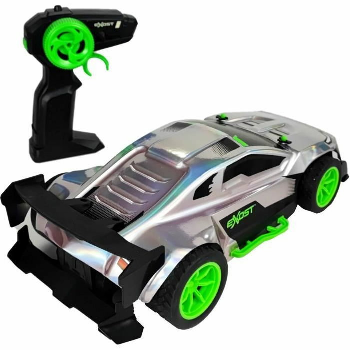 Exost Metal Chrome 1:14 Argent et vert Exost Metal Chrome 1:14 Argent et vert