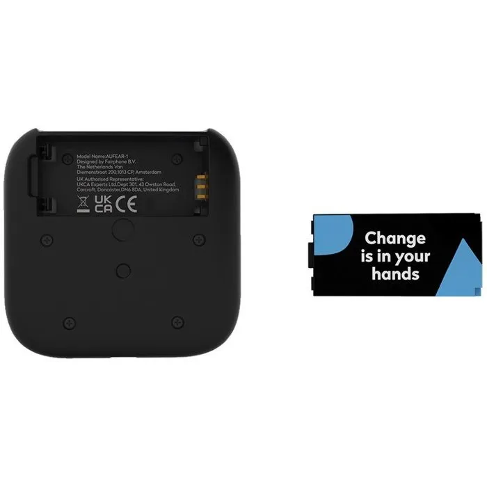 Fairphone True Wireless Écouteurs Bluetooth - Réduction Active du Bruit Hybride - Écouteurs Intra-Auriculaires Sans Fil - Noir - 10 mm - IPX4