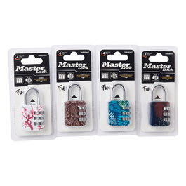 Master Lock Cadenas à combinaison décoratif 30 mm, modèles variés