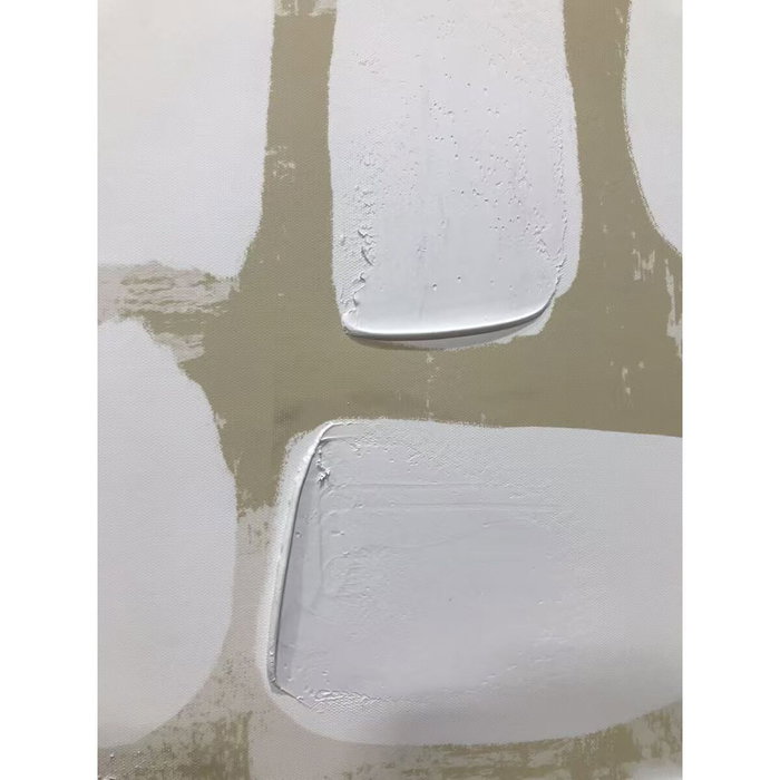 Home ESPRIT Toile Abstrait Urbaine Blanc Beige (Lot de 2)