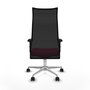 Piqueras y Crespo Chaise de Bureau Albacete Rose et Noir