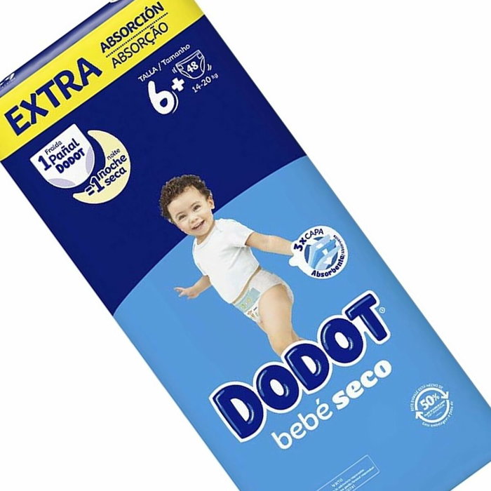 Dodot Etapas Extra Couches jetables taille 6, 48 unités