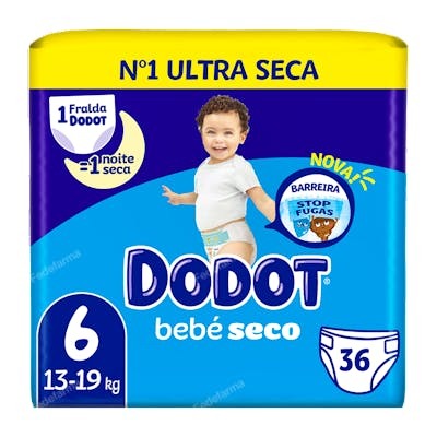 Dodot Etapas Extra Couches jetables taille 6, 48 unités