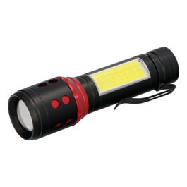 WOLFPACK LINEA PROFESIONAL Lampe de poche LED mini en aluminium rechargeable USB 500 Lumens