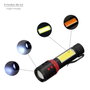 WOLFPACK LINEA PROFESIONAL Lampe de poche LED mini en aluminium rechargeable USB 500 Lumens