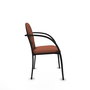 Piqueras y Crespo Chaise Hellín Marron avec Bras Fixes