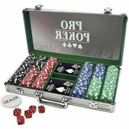 Tactic ProPoker 300 Jetons - Mallette de Poker en Aluminium